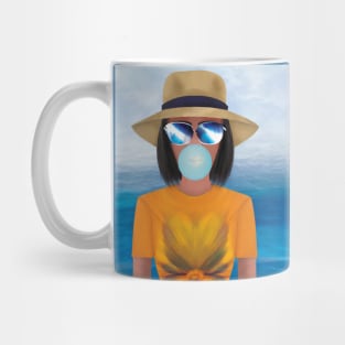 Bubble Gum Girl Mug